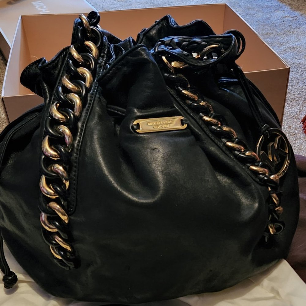Michael Kors ID Chain Hobo double strap